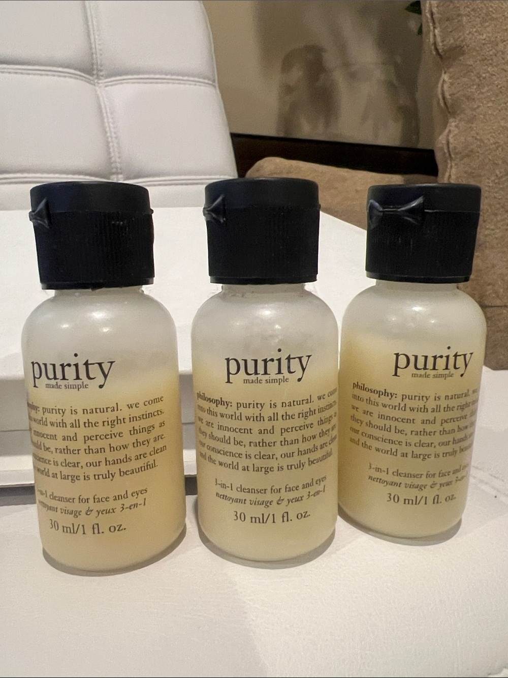 New philosophy purity 3-in-1 cleanser lot bundle